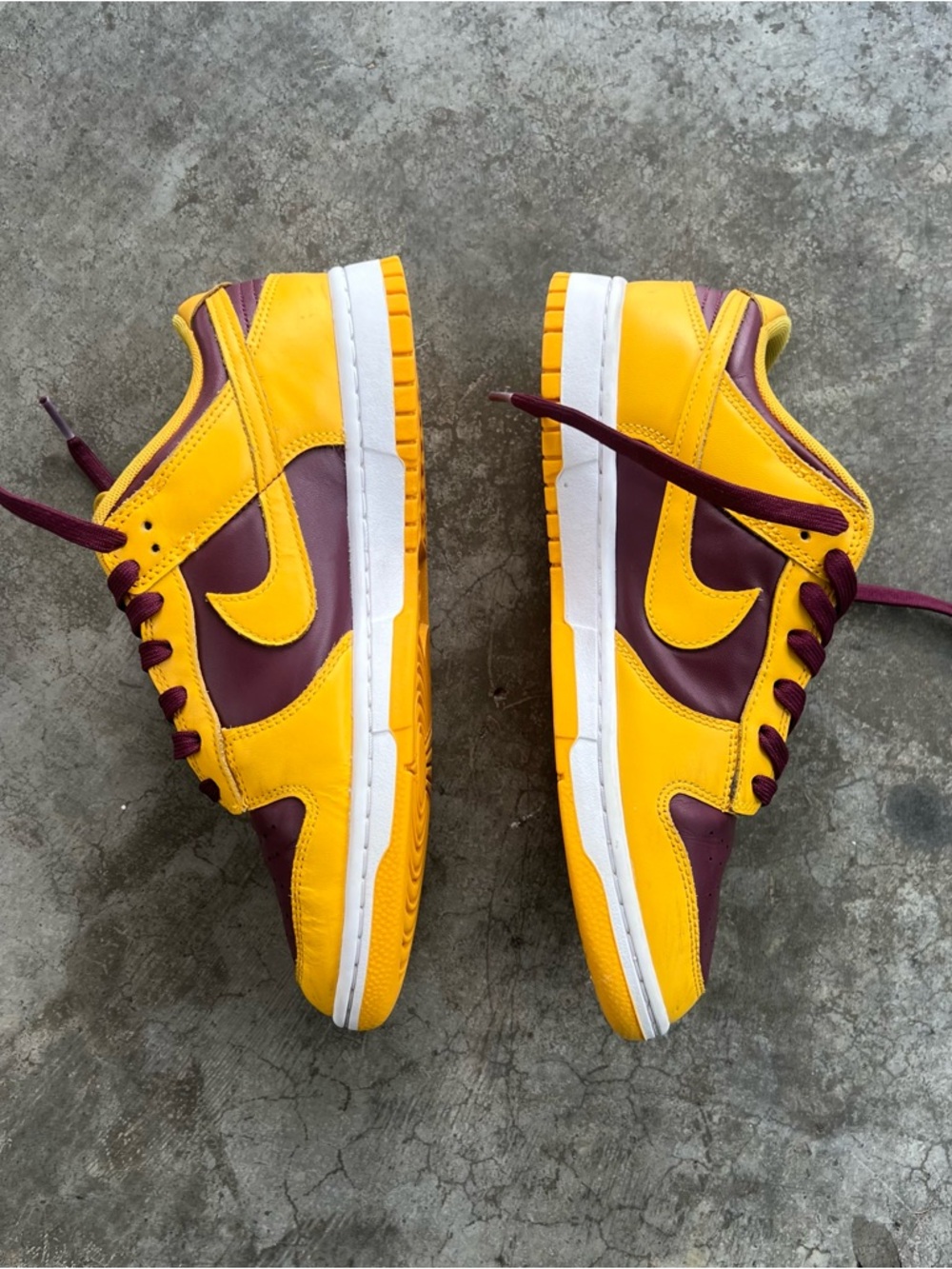 Nike Dunk Low Arizona State ASU Retro Sneakers Men’s Size 8.5 - Picture 4 of 11